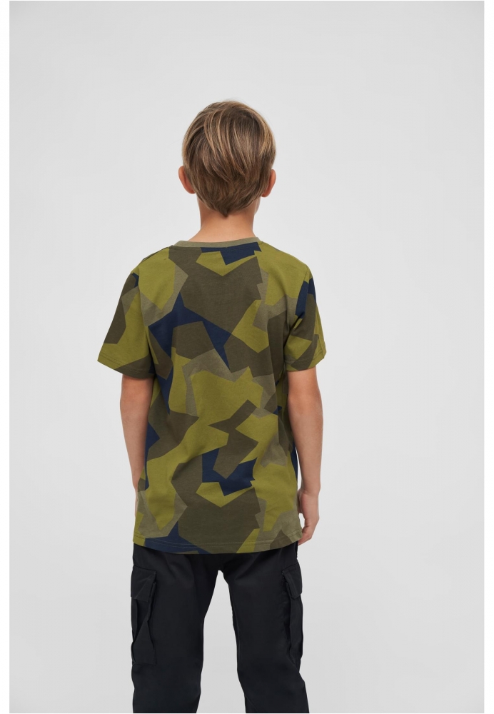 Tricou pentru Copii swedish camuflaj Brandit