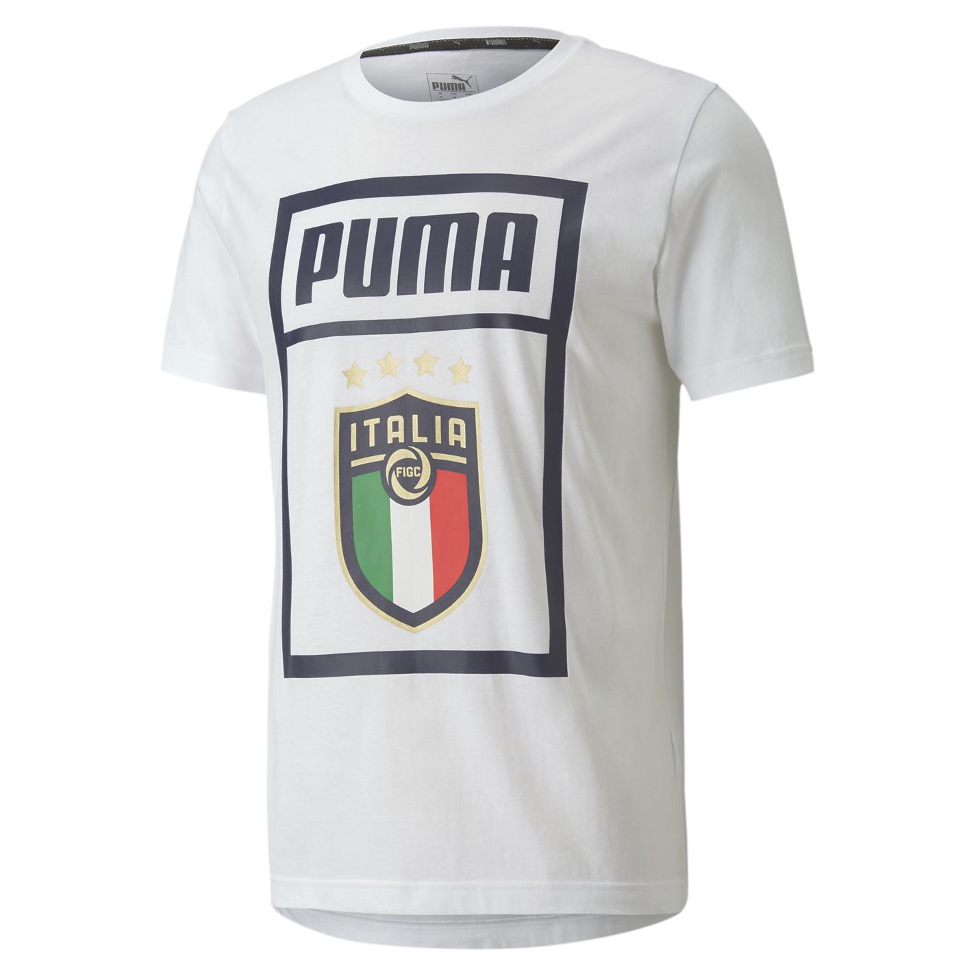 Tricou Puma FIGC DNA pentru Barbati alb