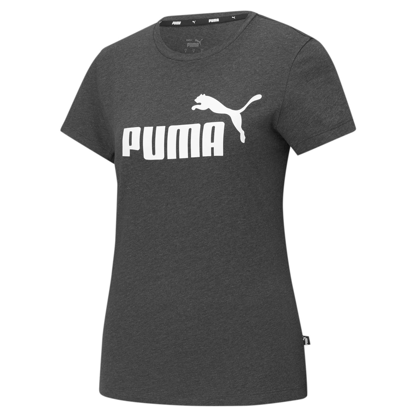 Tricou Puma No1 Logo QT inchis gri