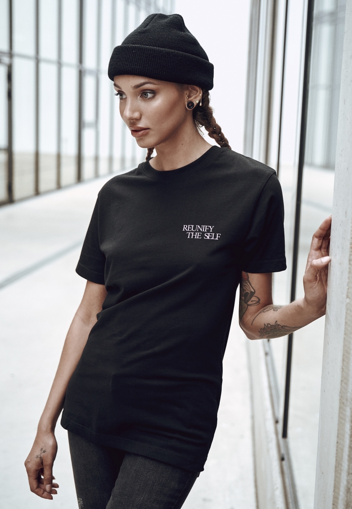 Reunify Tee pentru Femei negru Mister Tee