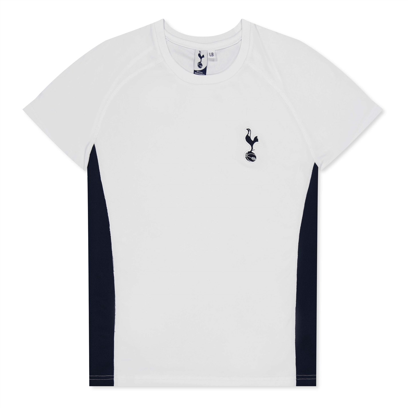 Tricou Source Lab Lab Tottenham Hotspur FC Poly pentru baietei alb albastru