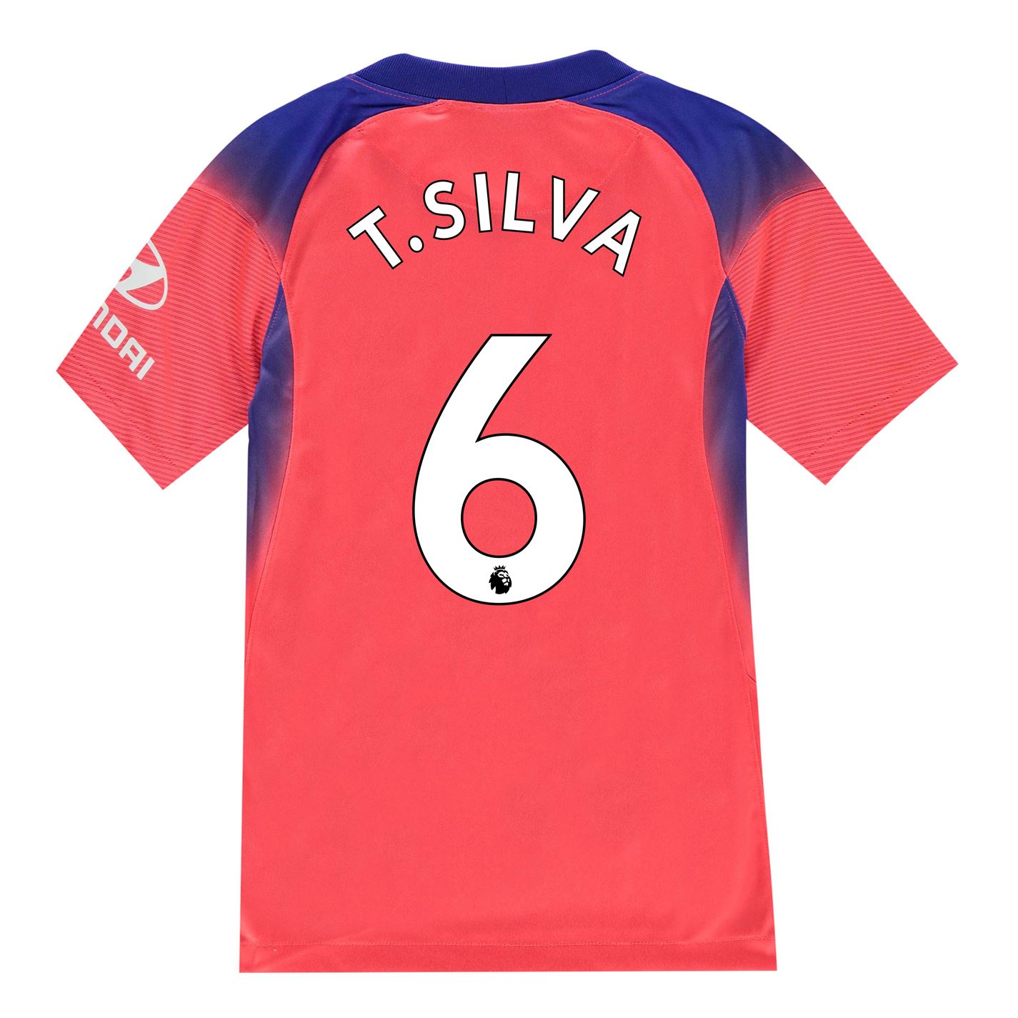 Tricou sport Third Nike Chelsea Thiago Silva 2020 2021 pentru copii rosu