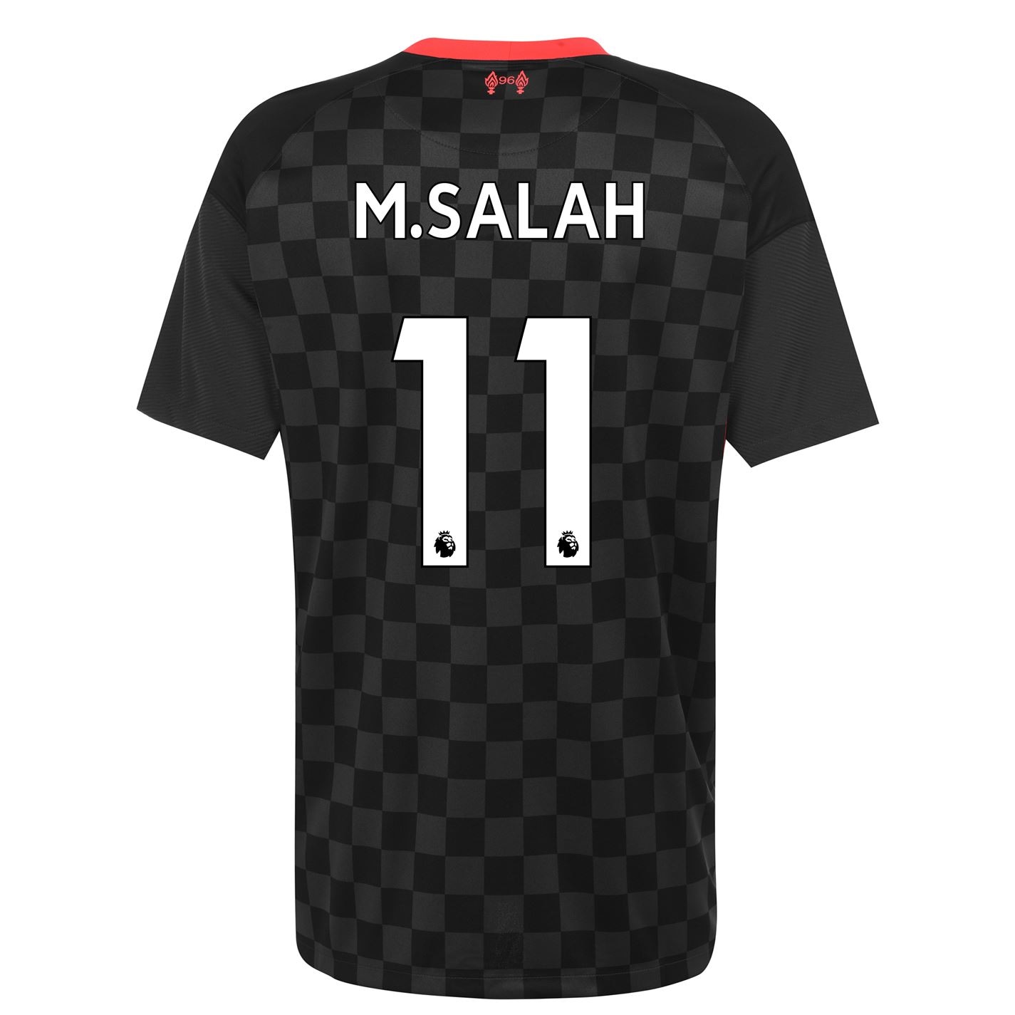 Tricou sport Third Nike Liverpool Mohamed Salah 2020 2021 gri