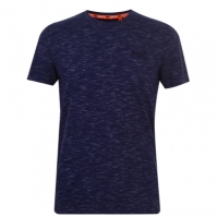 Tricou Superdry Vintage Embroidered bleumarin space t1n