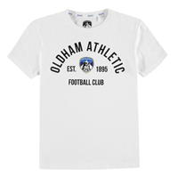 Tricou Team Oldham Athletic Est baietei alb