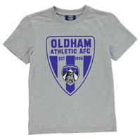 Tricou Team Oldham FC imprimeu Graphic pentru baietei albastru roial