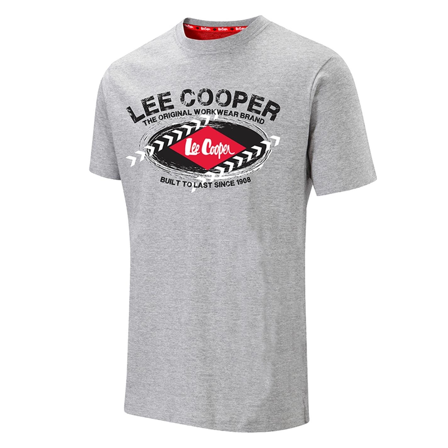 Tricouri Lee Cooper COOPER T. - gri MARL - MEDIUM