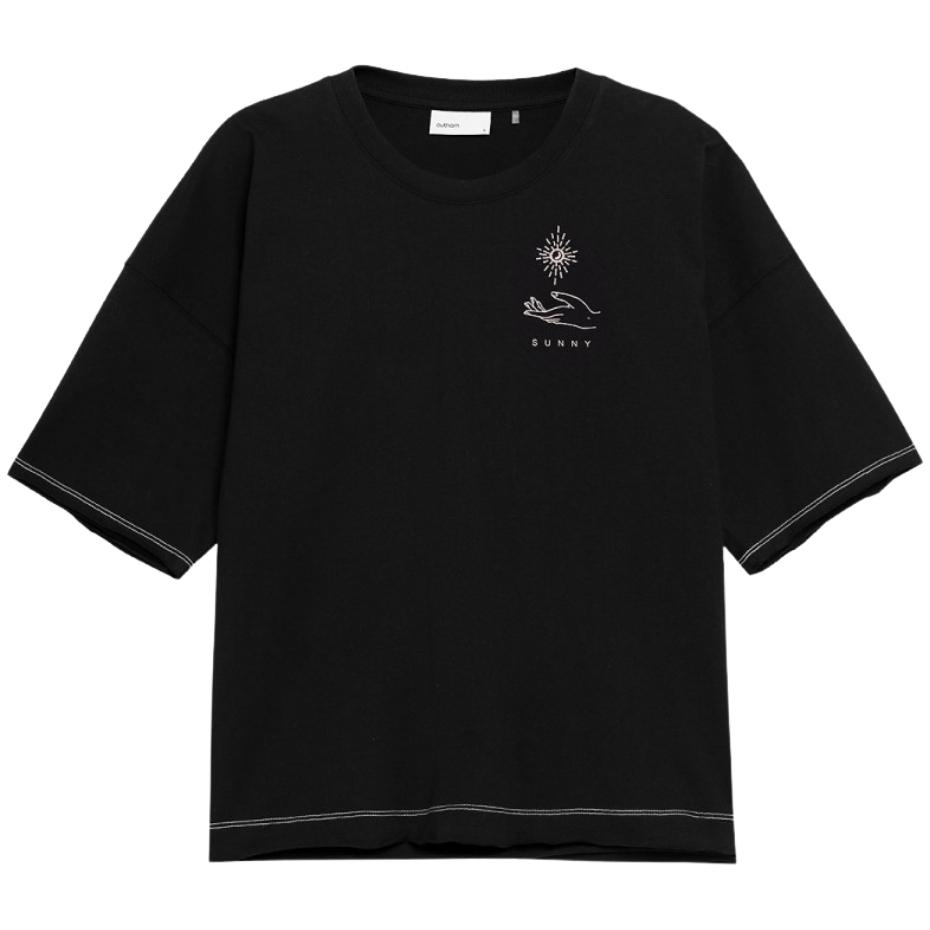 Tricouri Outhorn negru intens HOL22 TSD610 20S pentru femei