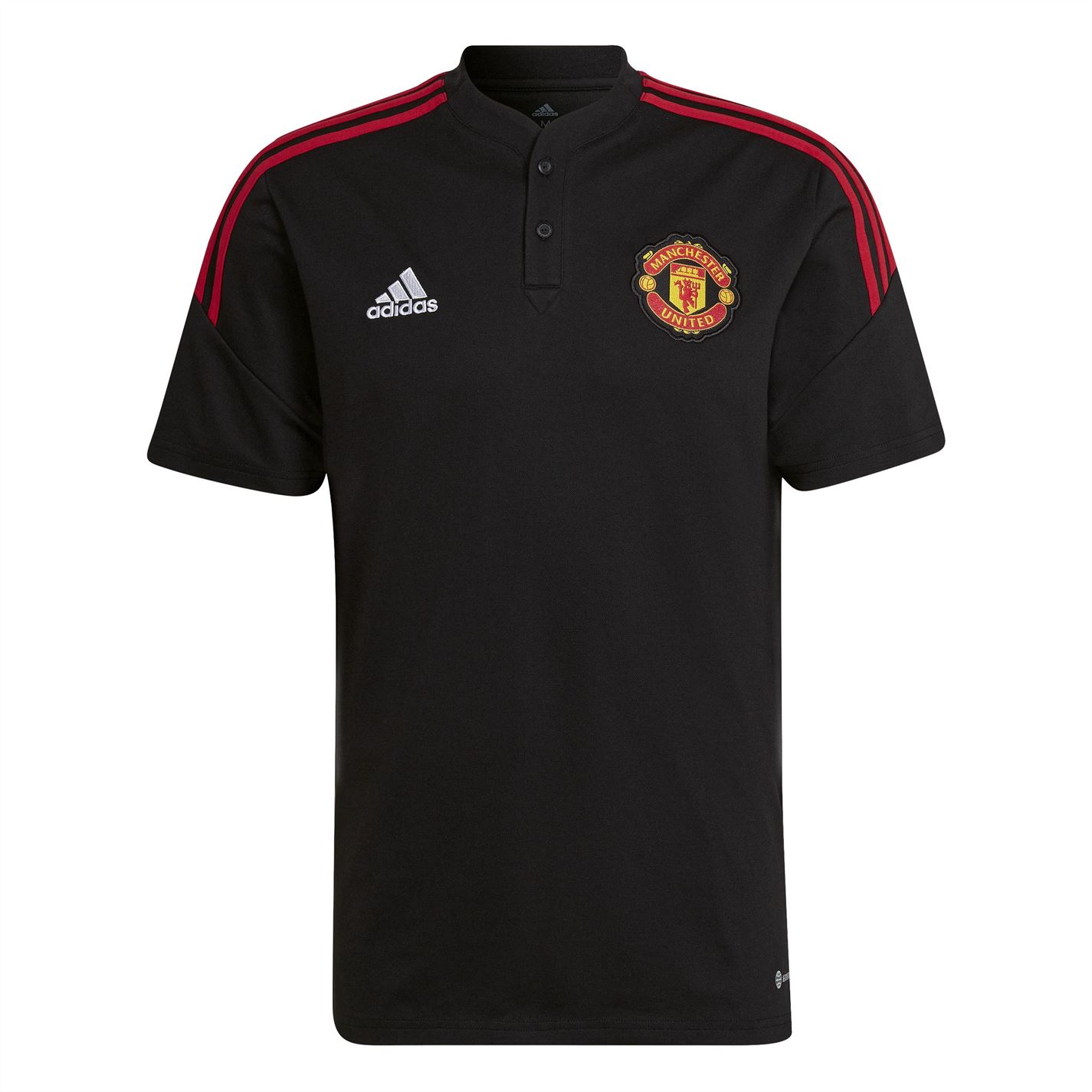 Tricouri Polo adidas adidas Manchester United antrenament 2022 2023 pentru Barbati negru