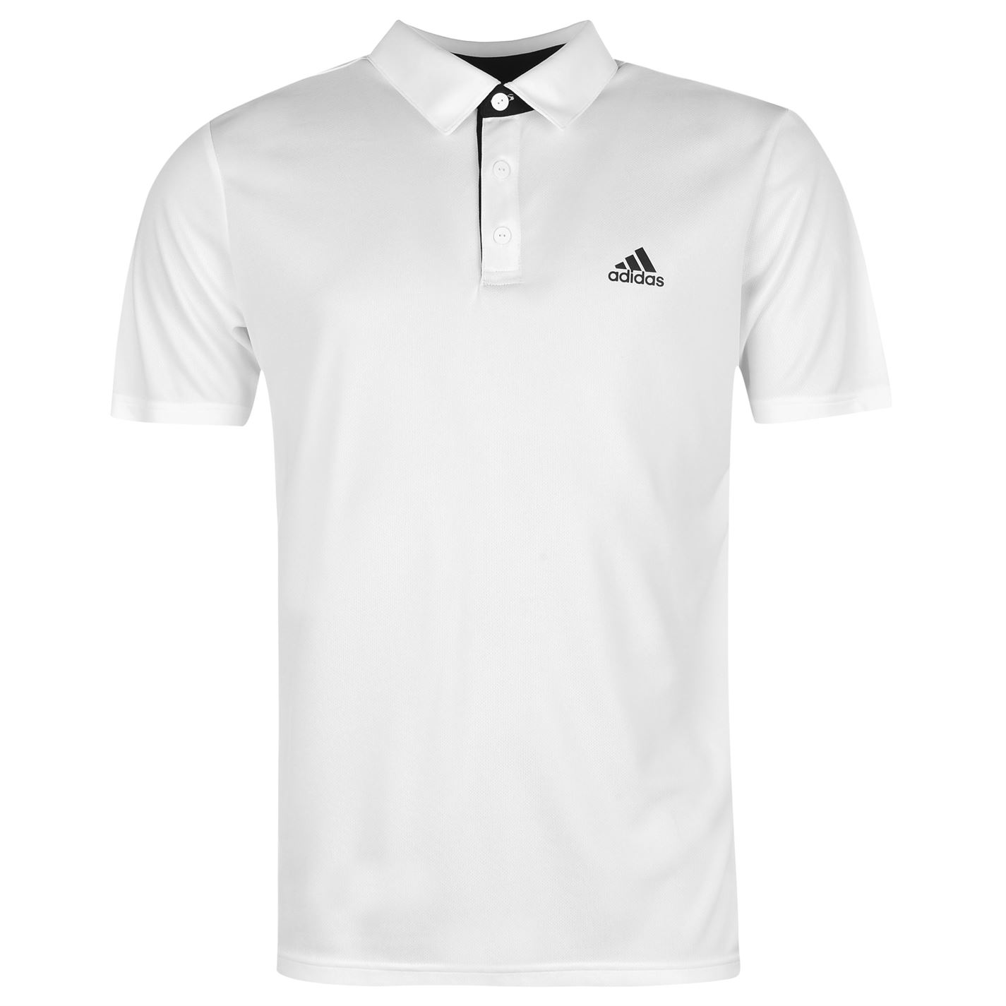 Tricouri Polo adidas Approach tenis pentru Barbati alb negru
