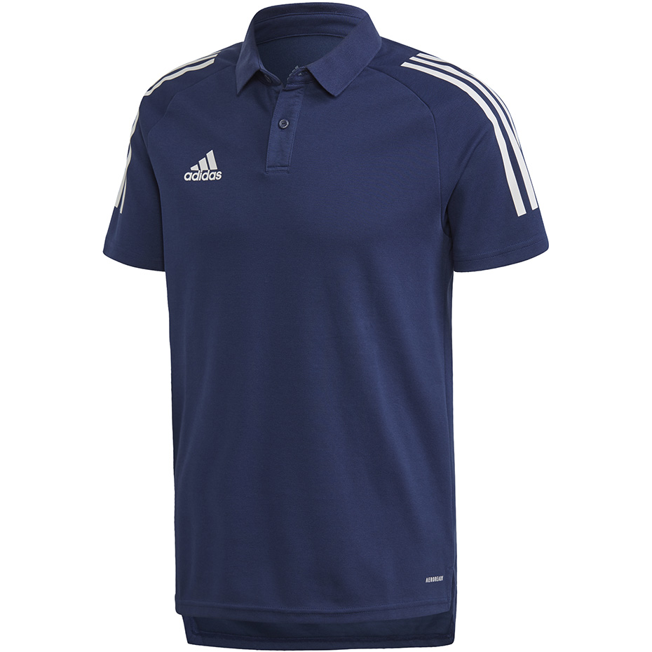 Tricouri Polo Adidas Condivo 20 bleumarin And alb ED9245