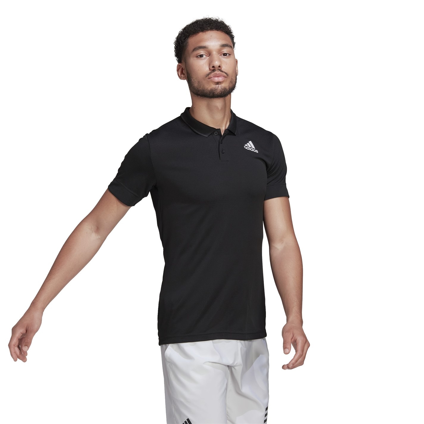 Tricouri Polo adidas tenis Freelift pentru Barbati negru