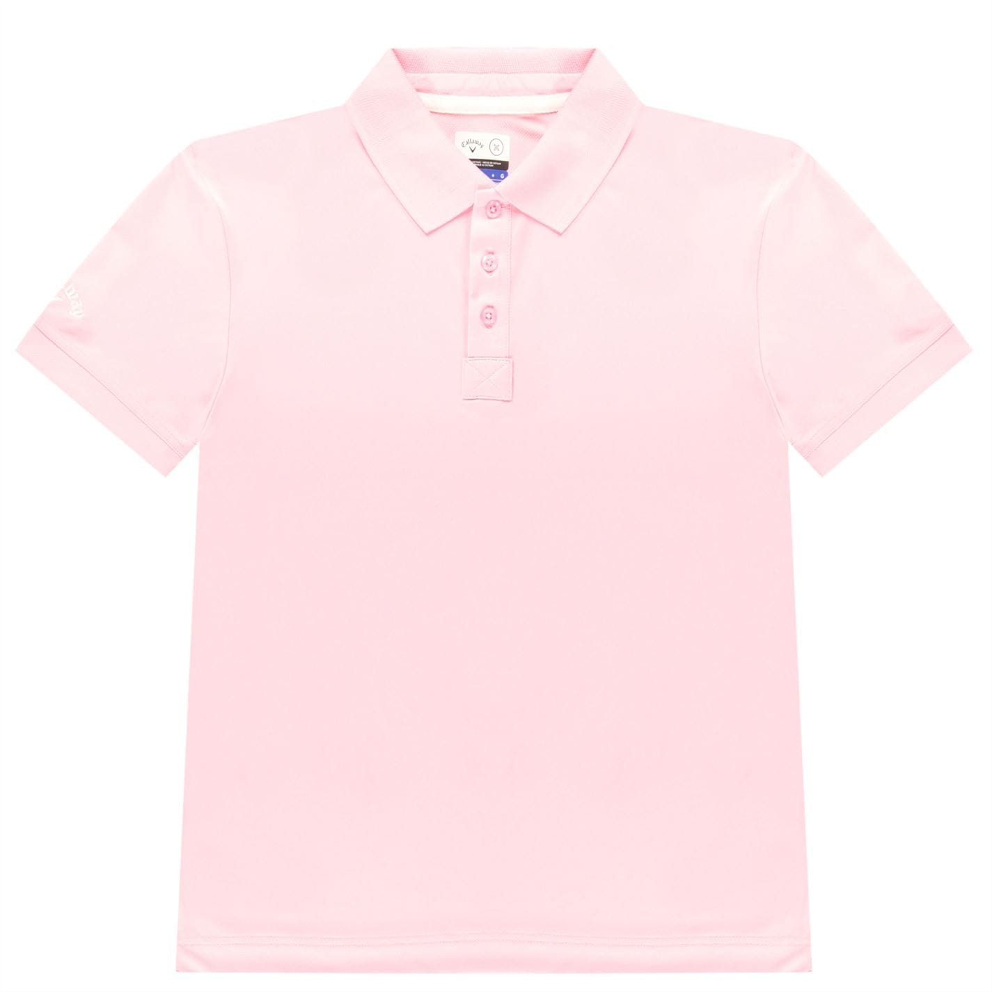 Tricouri Polo Callaway Solid pentru baietei prism roz