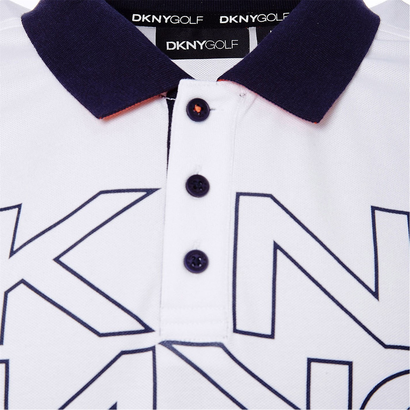 Tricouri polo DKNY Borgh Park pentru barbati alb
