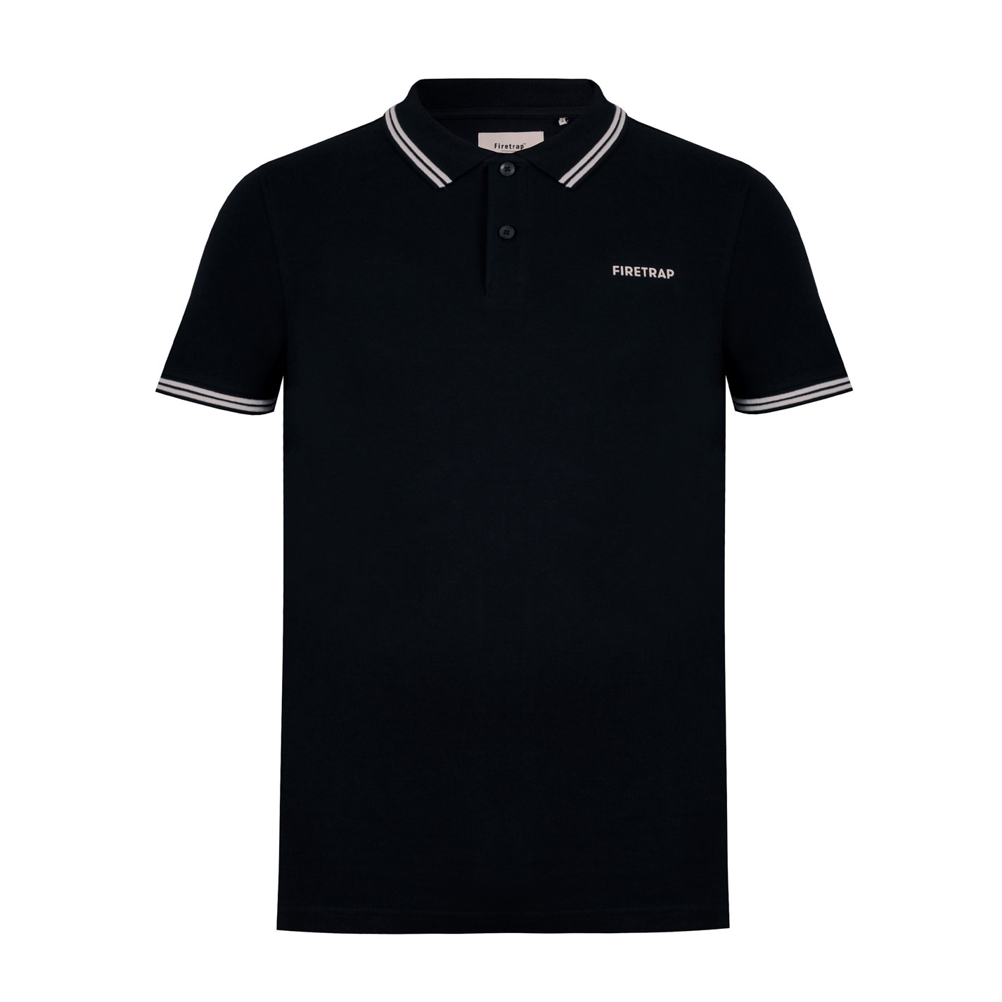 Tricouri Polo Firetrap Lazer pentru Barbati negru