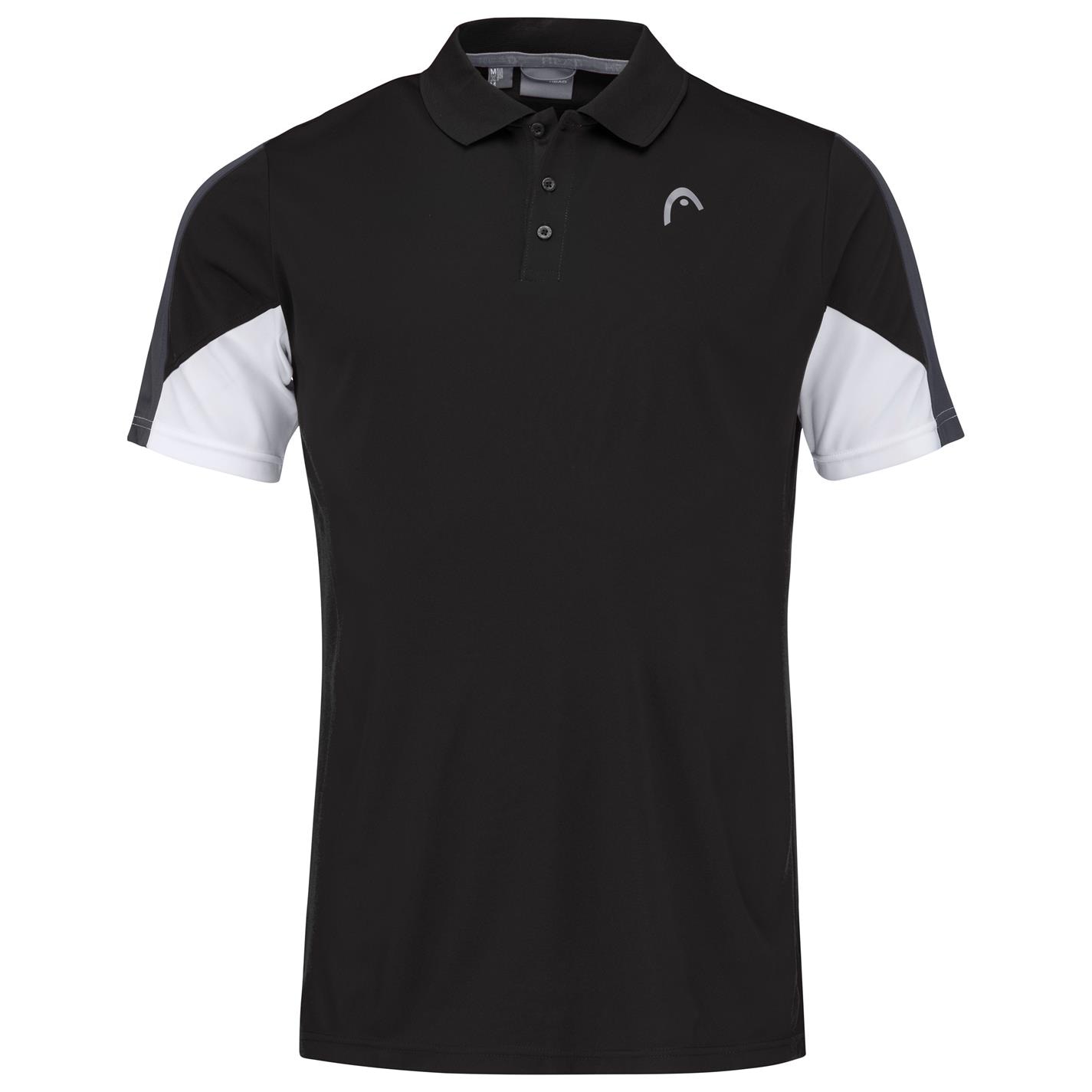 Tricouri Polo HEAD CLUB Tech negru