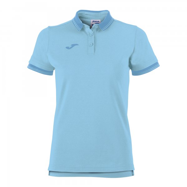 Tricouri polo Joma Skyblue pentru Femei deschis albastru