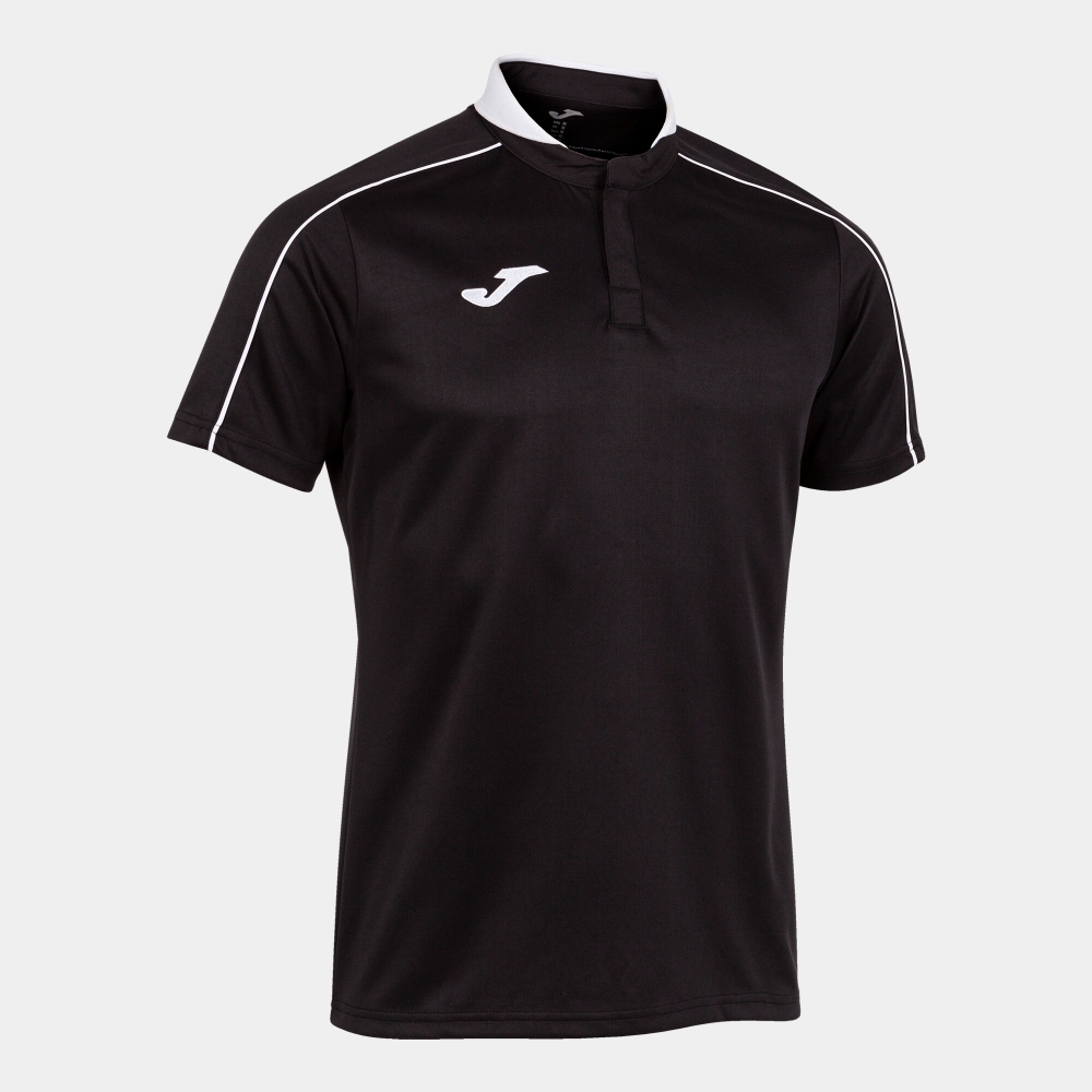 Tricouri polo Joma Scrum cu Maneca Scurta negru