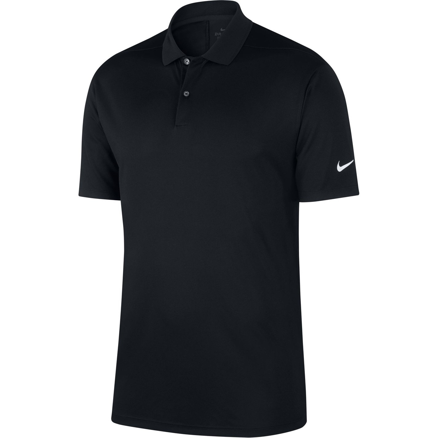 Tricouri Polo Nike Dri FIT Victory Golf pentru Barbati negru alb
