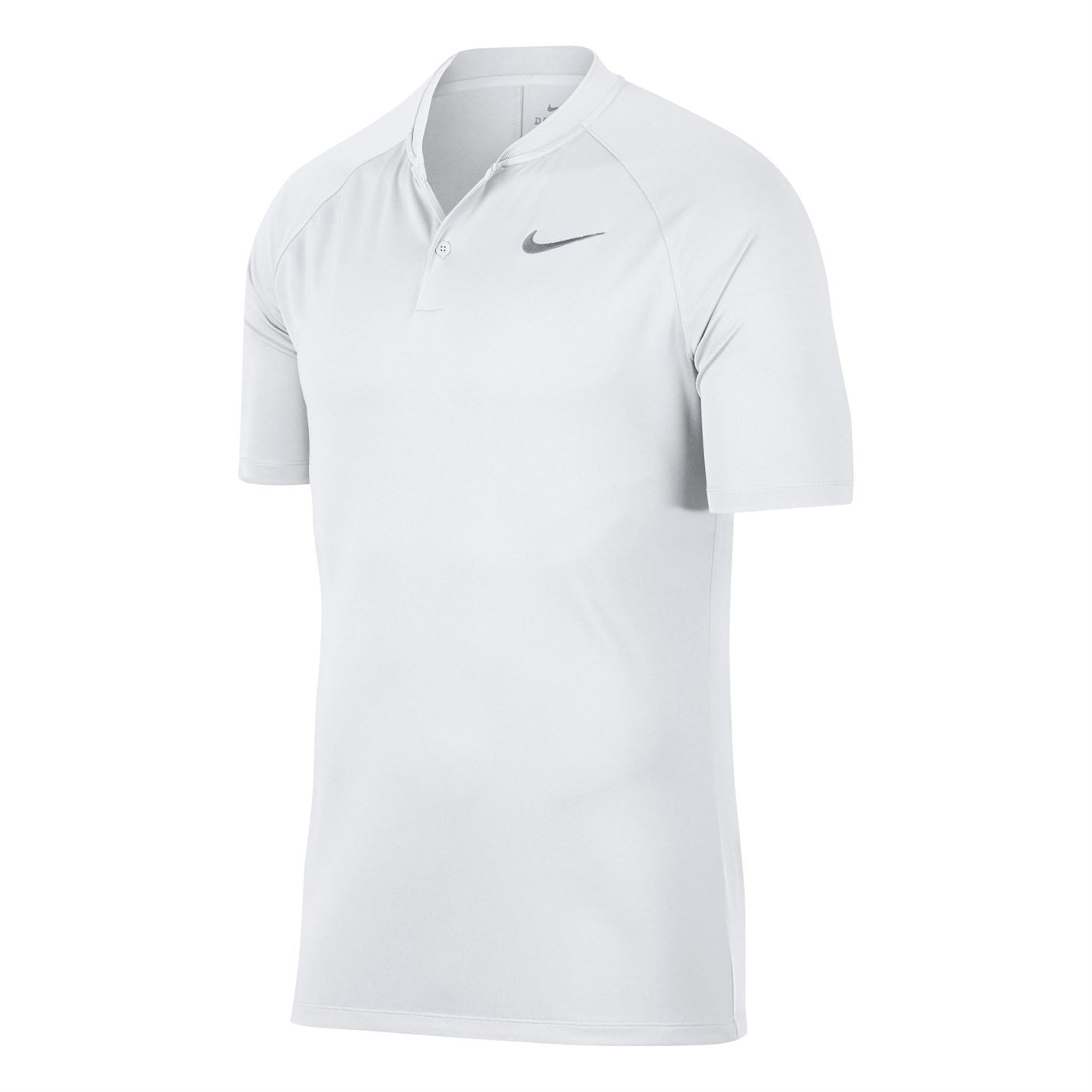 Tricouri polo pentru golf Nike Dry Momentum pentru Barbati alb