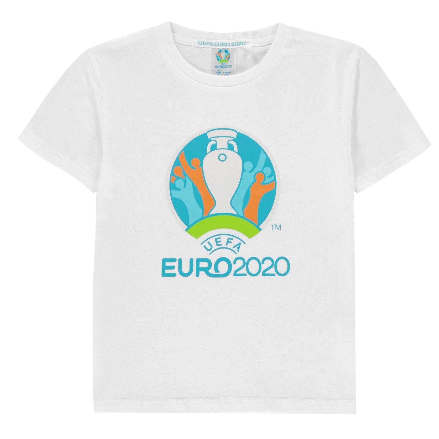 UEFA Euro 2020 Stadium Tee Juniors alb