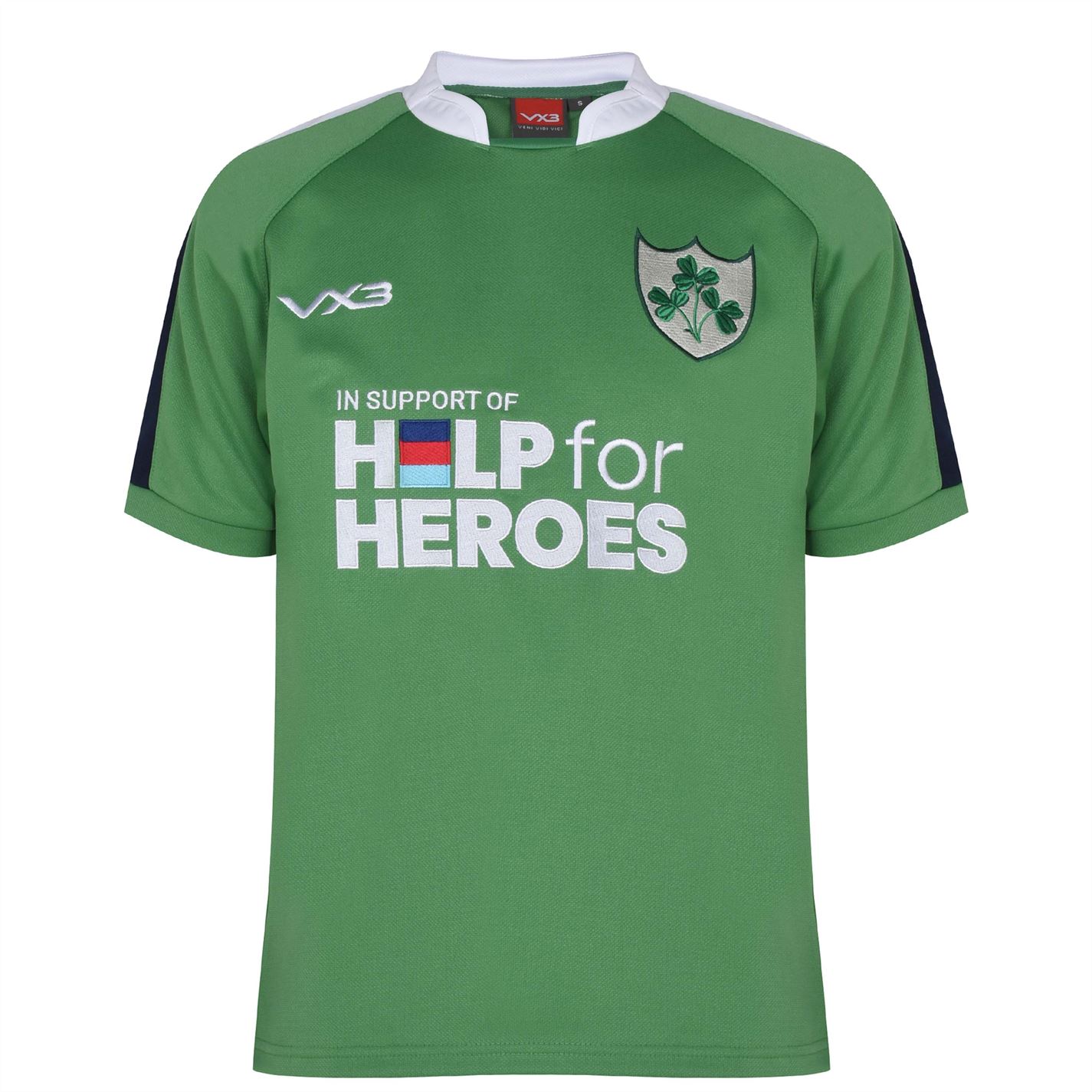 VX-3 Help 4 Heroes Ireland maneca scurta Jersey pentru Barbati verde